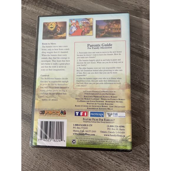 2003 The Bellflower Bunnies Vol. 1: Room to Move & Carnival DVD SEALED - Picture 3 of 5